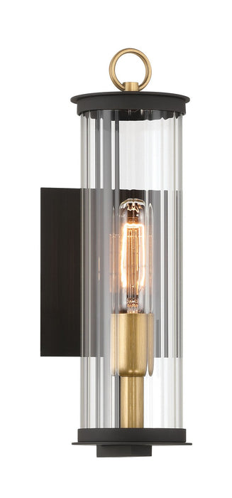 Minka-Lavery 79000-734 One Light Outdoor Wall Sconce, Legacy Brass (Painted) & Dark