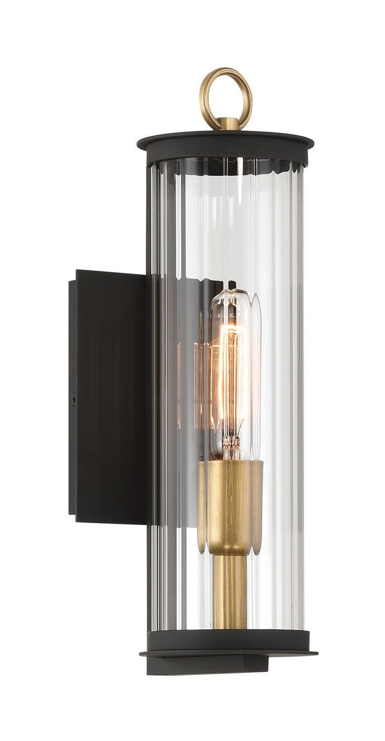 Minka-Lavery 79000-734 One Light Outdoor Wall Sconce, Legacy Brass (Painted) & Dark