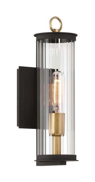 Minka-Lavery 79000-734 One Light Outdoor Wall Sconce, Legacy Brass (Painted) & Dark