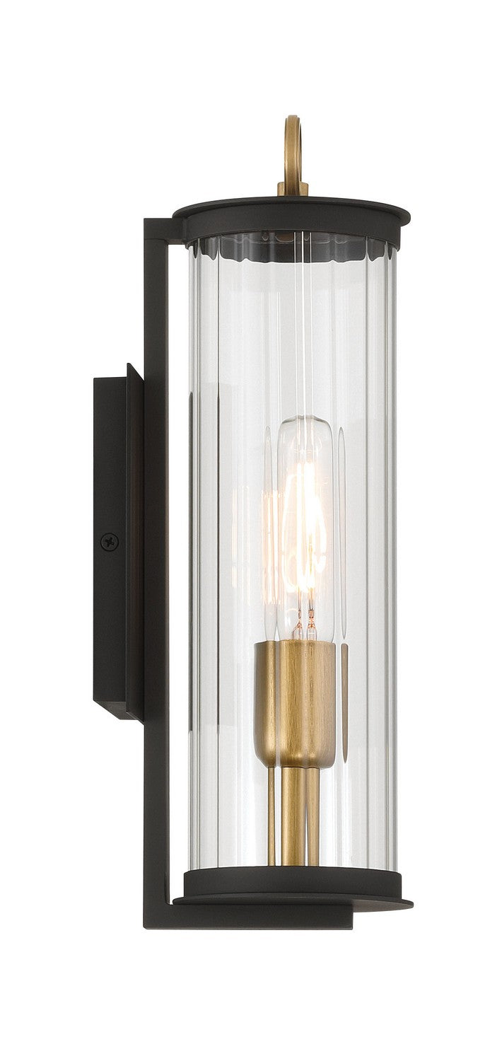 Minka-Lavery 79000-734 One Light Outdoor Wall Sconce, Legacy Brass (Painted) & Dark