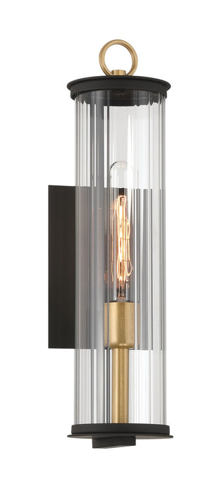 Minka-Lavery 79001-734 One Light Outdoor Wall Sconce, Legacy Brass (Painted) & Dark
