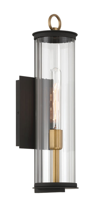 Minka-Lavery 79001-734 One Light Outdoor Wall Sconce, Legacy Brass (Painted) & Dark