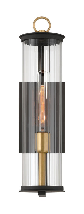 Minka-Lavery 79001-734 One Light Outdoor Wall Sconce, Legacy Brass (Painted) & Dark