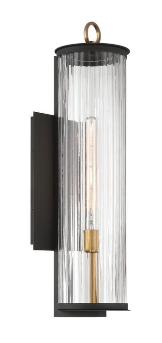 Minka-Lavery 79002-734 One Light Outdoor Wall Sconce, Legacy Brass (Painted) & Dark