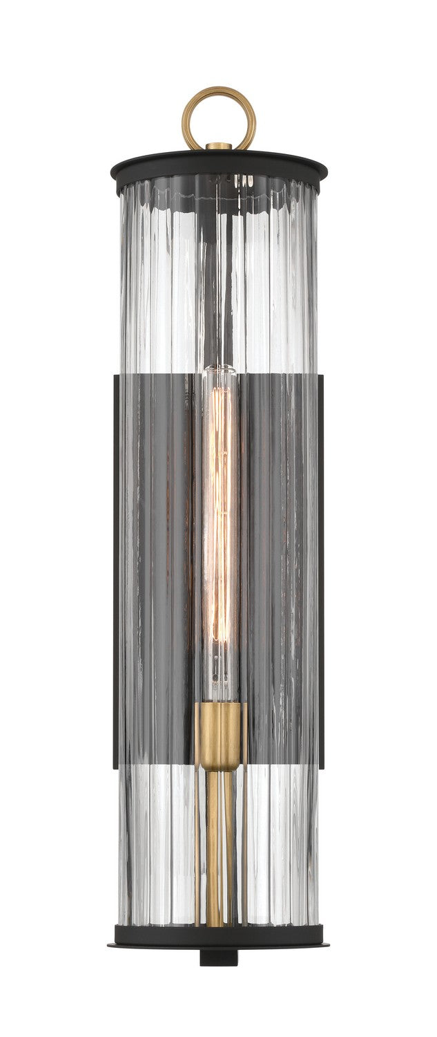 Minka-Lavery 79002-734 One Light Outdoor Wall Sconce, Legacy Brass (Painted) & Dark