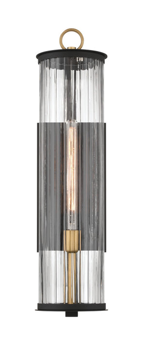 Minka-Lavery 79002-734 One Light Outdoor Wall Sconce, Legacy Brass (Painted) & Dark