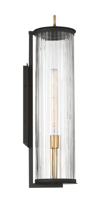 Minka-Lavery 79002-734 One Light Outdoor Wall Sconce, Legacy Brass (Painted) & Dark
