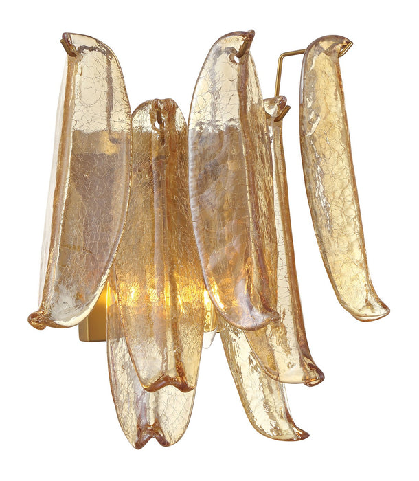 Metropolitan N1992-A-732 Two Light Wall Sconce, Legacy Brass