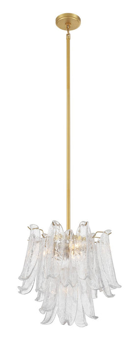 Metropolitan N1994-732 Four Light Chandelier, Legacy Brass