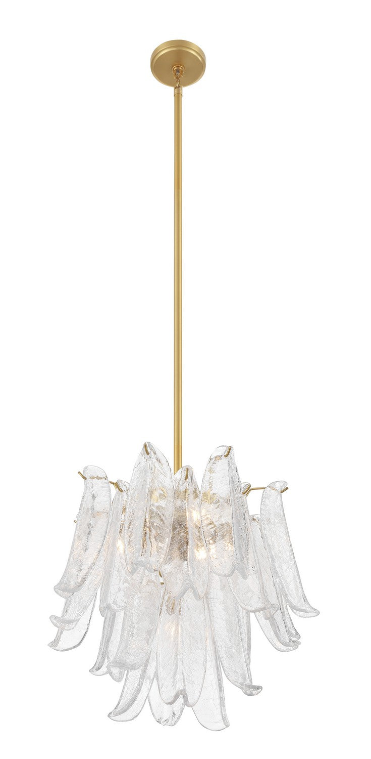 Metropolitan N1994-732 Four Light Chandelier, Legacy Brass