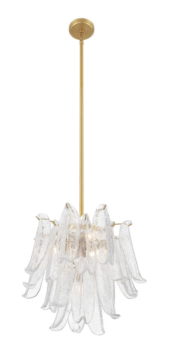 Metropolitan N1994-732 Four Light Chandelier, Legacy Brass