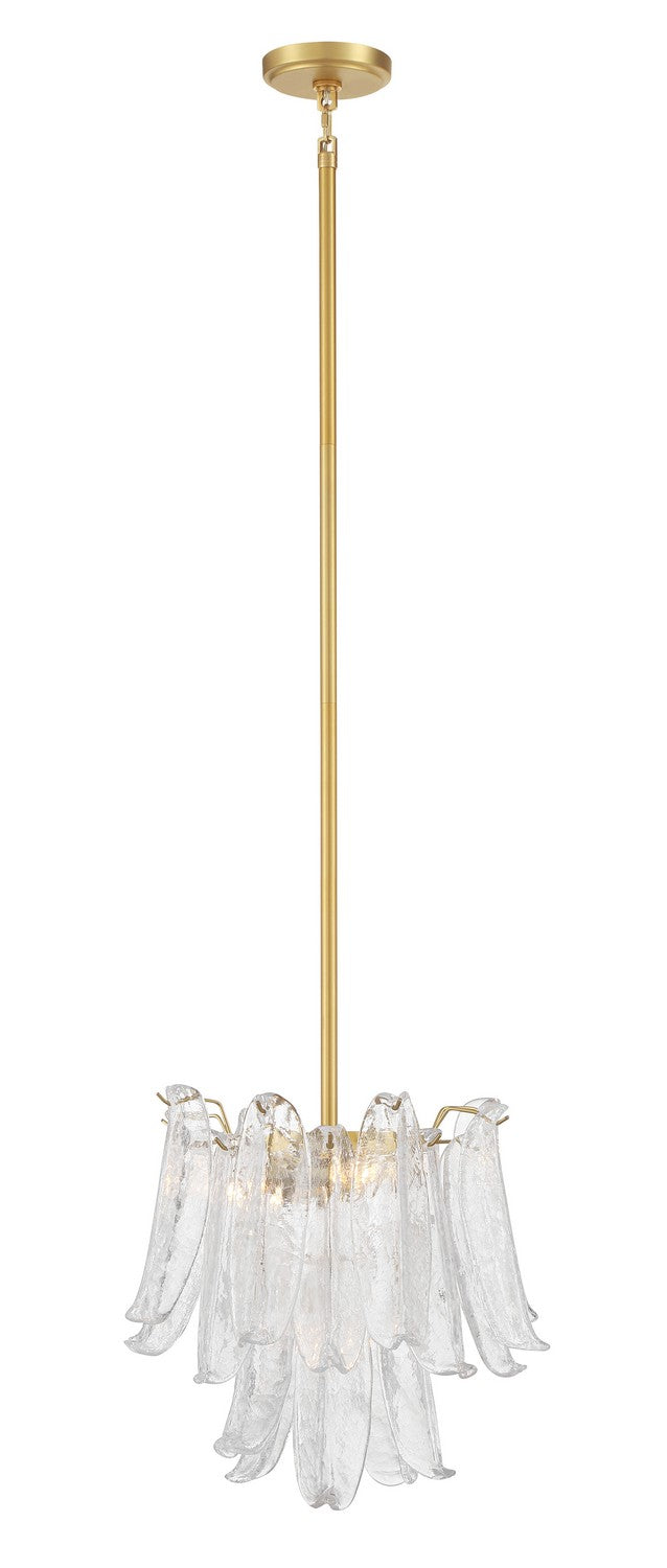 Metropolitan N1994-732 Four Light Chandelier, Legacy Brass