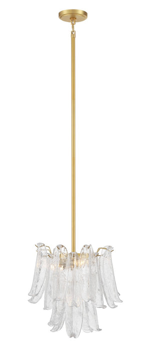 Metropolitan N1994-732 Four Light Chandelier, Legacy Brass