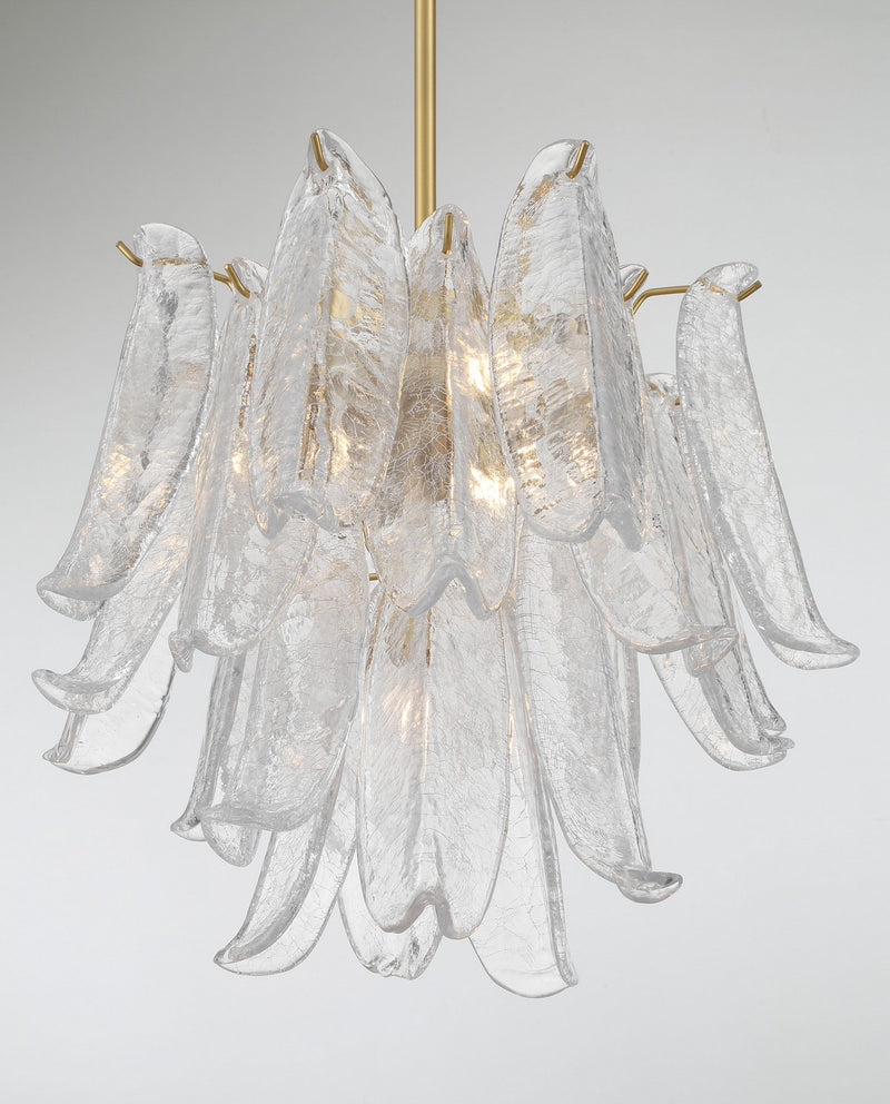 Metropolitan N1994-732 Four Light Chandelier, Legacy Brass
