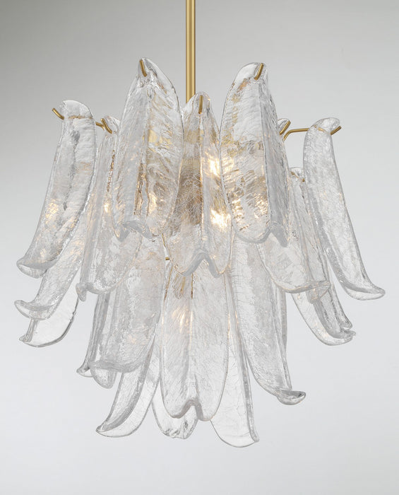 Metropolitan N1994-732 Four Light Chandelier, Legacy Brass
