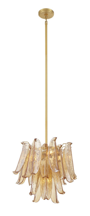 Metropolitan N1994-A-732 Four Light Chandelier, Legacy Brass
