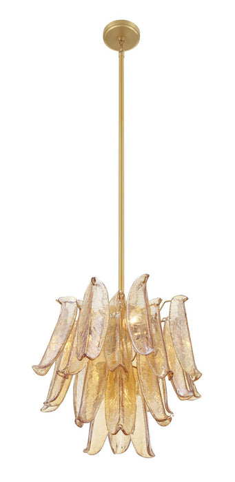 Metropolitan N1994-A-732 Four Light Chandelier, Legacy Brass