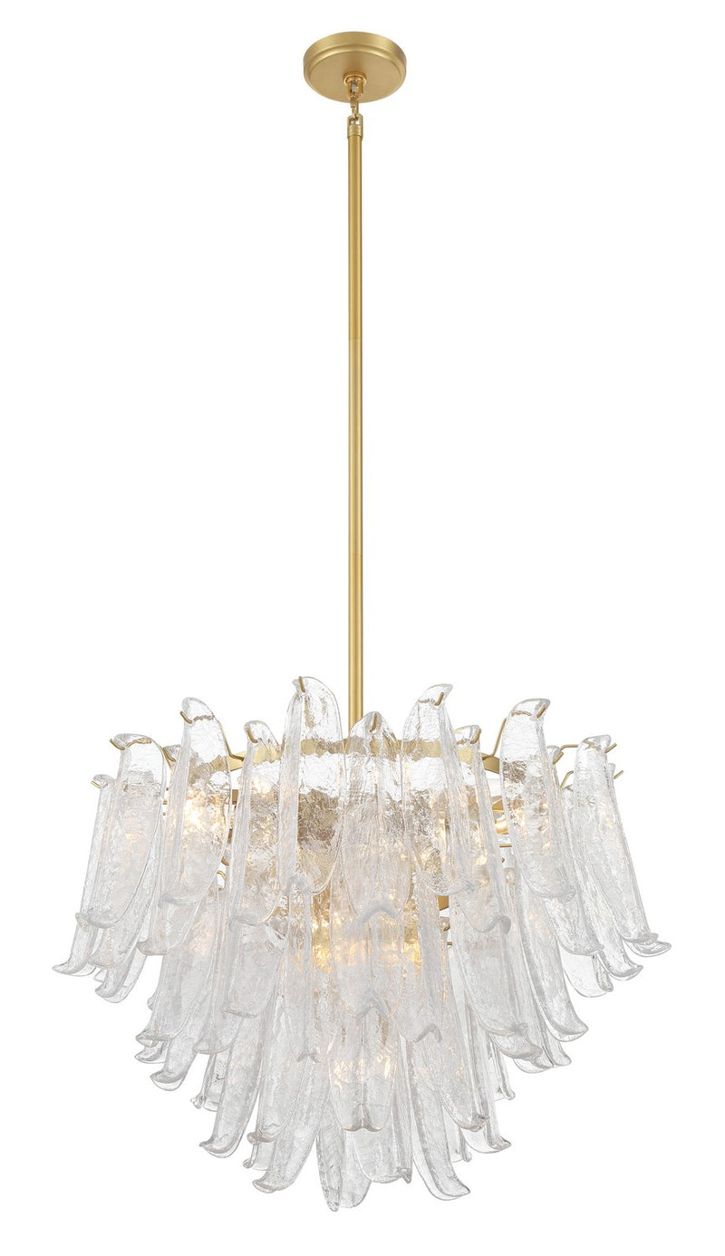 Metropolitan N1998-732 13 Light Chandelier, Legacy Brass
