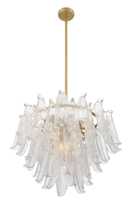 Metropolitan N1998-732 13 Light Chandelier, Legacy Brass