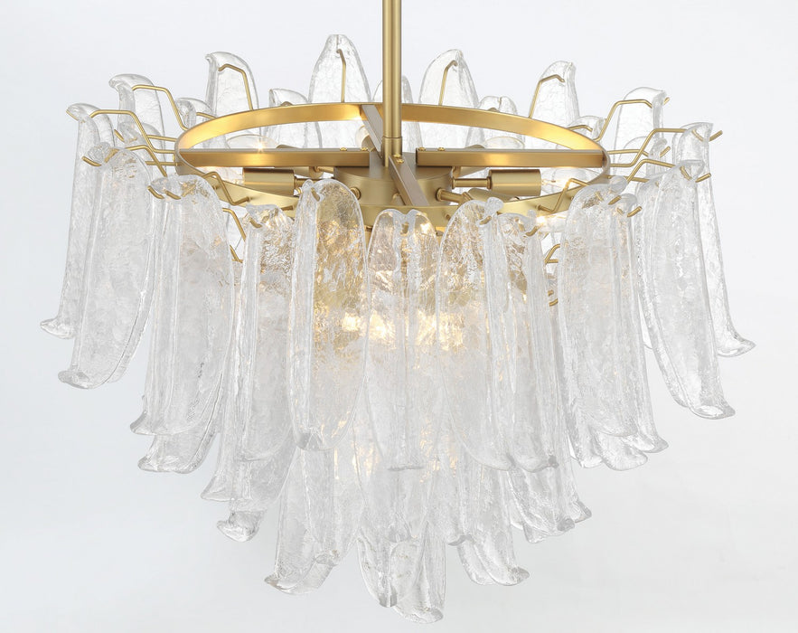 Metropolitan N1998-732 13 Light Chandelier, Legacy Brass