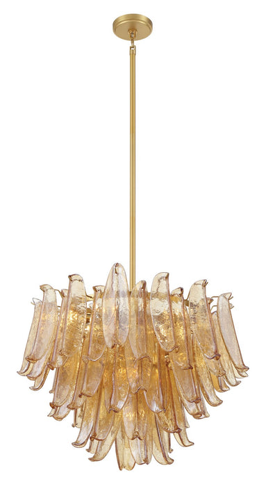 Metropolitan N1998-A-732 13 Light Chandelier, Legacy Brass