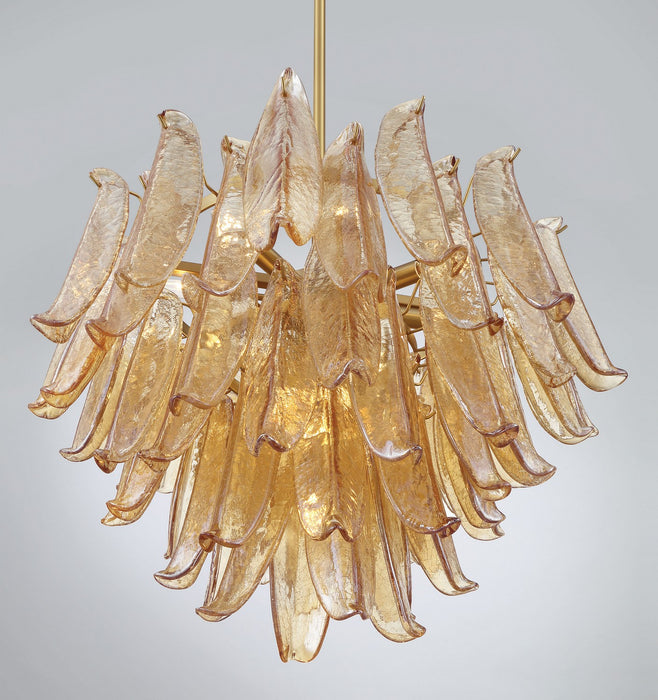 Metropolitan N1998-A-732 13 Light Chandelier, Legacy Brass
