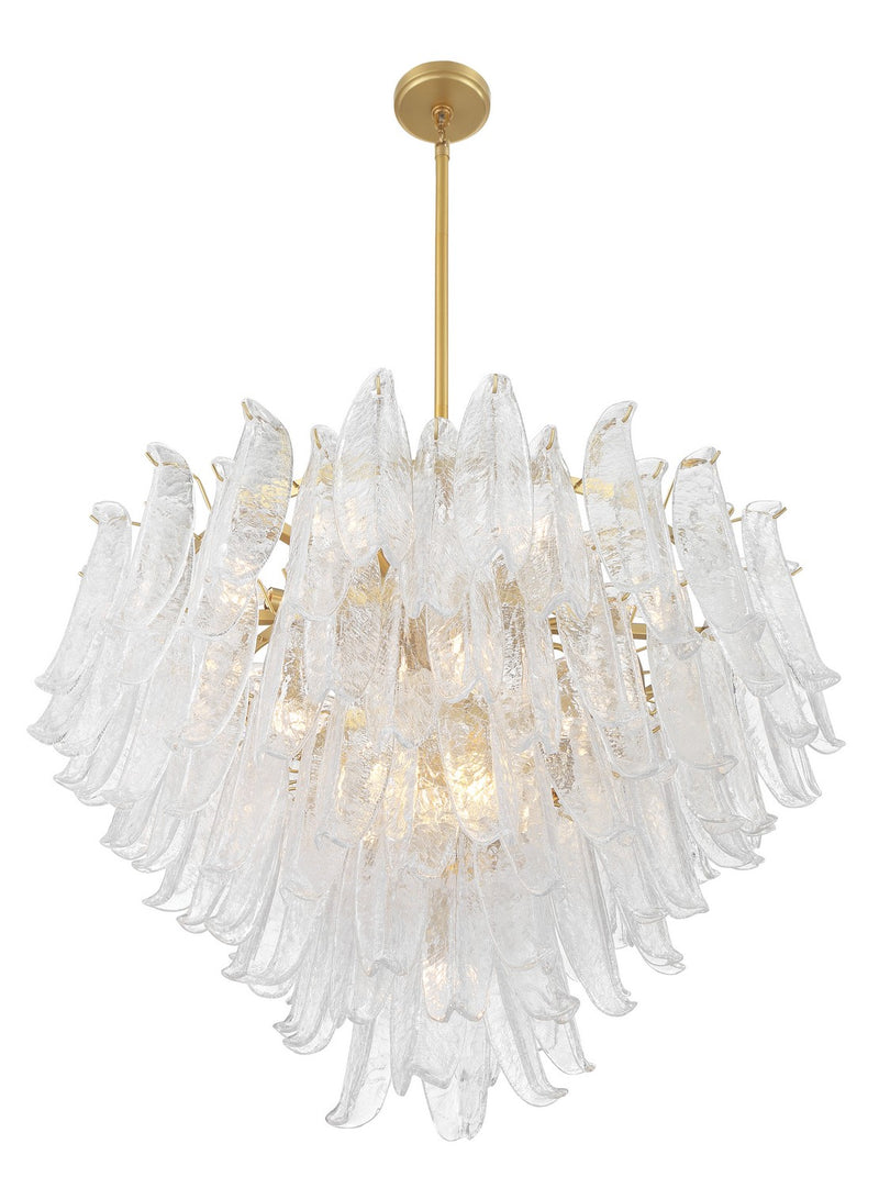 Metropolitan N1999-732 17 Light Chandelier, Legacy Brass