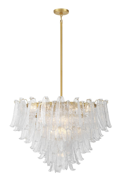 Metropolitan N1999-732 17 Light Chandelier, Legacy Brass