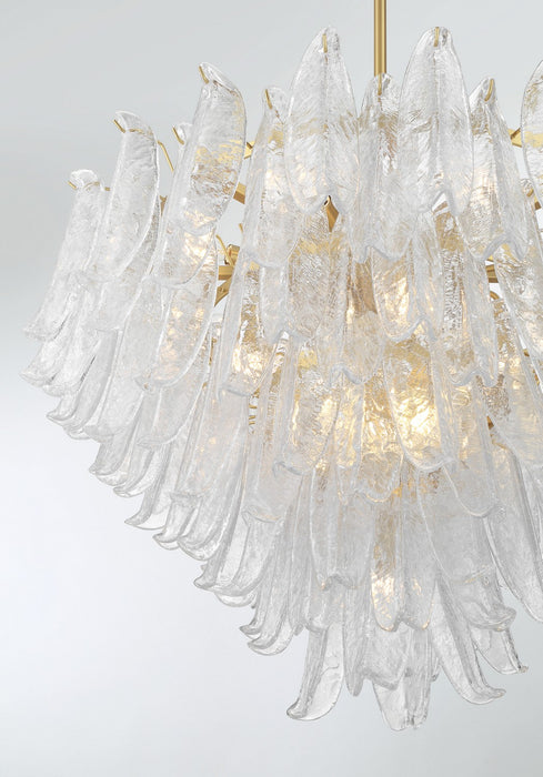 Metropolitan N1999-732 17 Light Chandelier, Legacy Brass