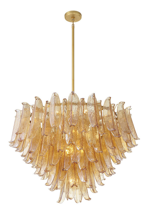 Metropolitan N1999-A-732 17 Light Chandelier, Legacy Brass