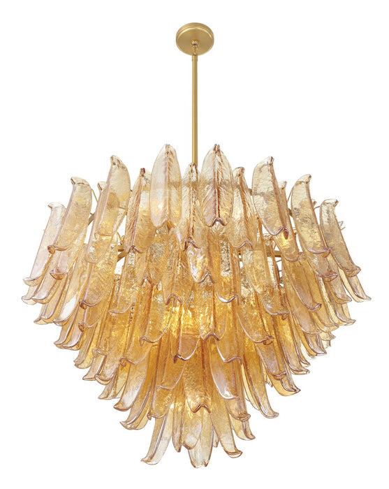 Metropolitan N1999-A-732 17 Light Chandelier, Legacy Brass