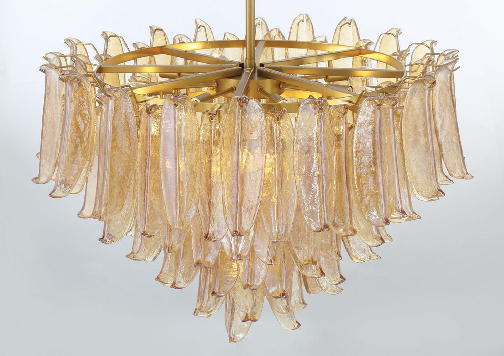 Metropolitan N1999-A-732 17 Light Chandelier, Legacy Brass