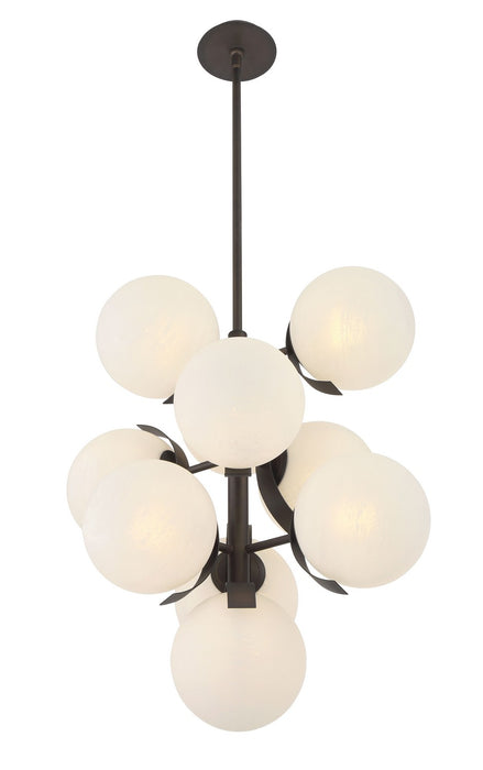 Metropolitan N2085-860 Ten Light Pendant, Dark Bronze