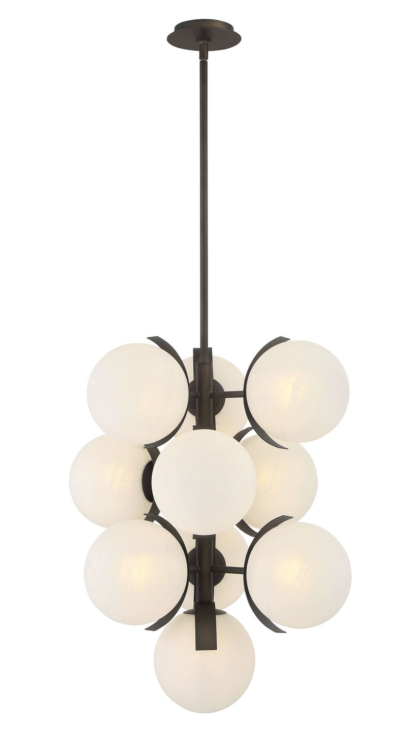 Metropolitan N2085-860 Ten Light Pendant, Dark Bronze