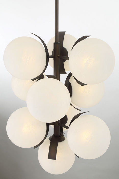 Metropolitan N2085-860 Ten Light Pendant, Dark Bronze