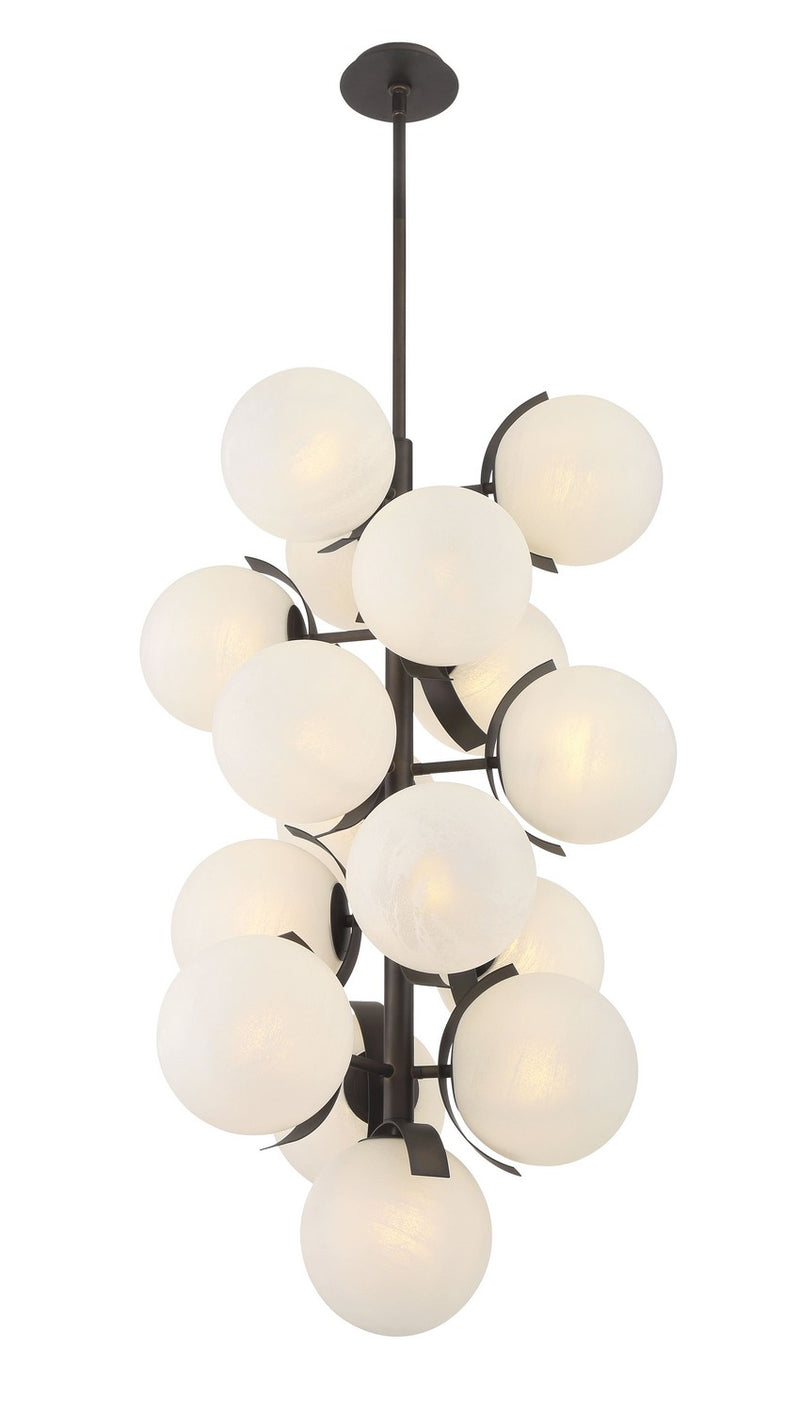 Metropolitan N2089-860 16 Light Pendant, Dark Bronze