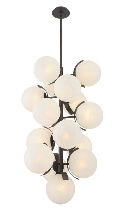Metropolitan N2089-860 16 Light Pendant, Dark Bronze