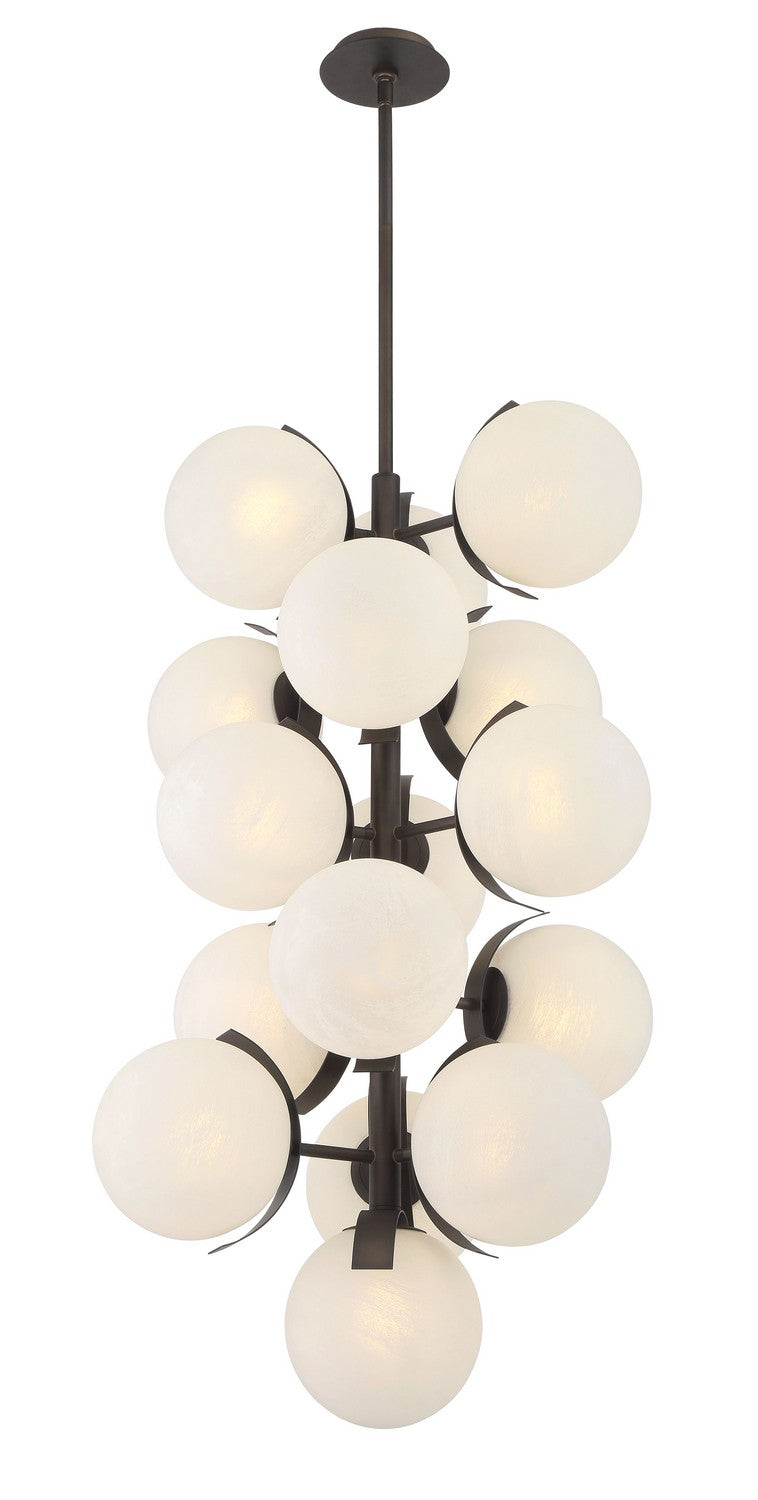 Metropolitan N2089-860 16 Light Pendant, Dark Bronze