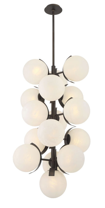 Metropolitan N2089-860 16 Light Pendant, Dark Bronze