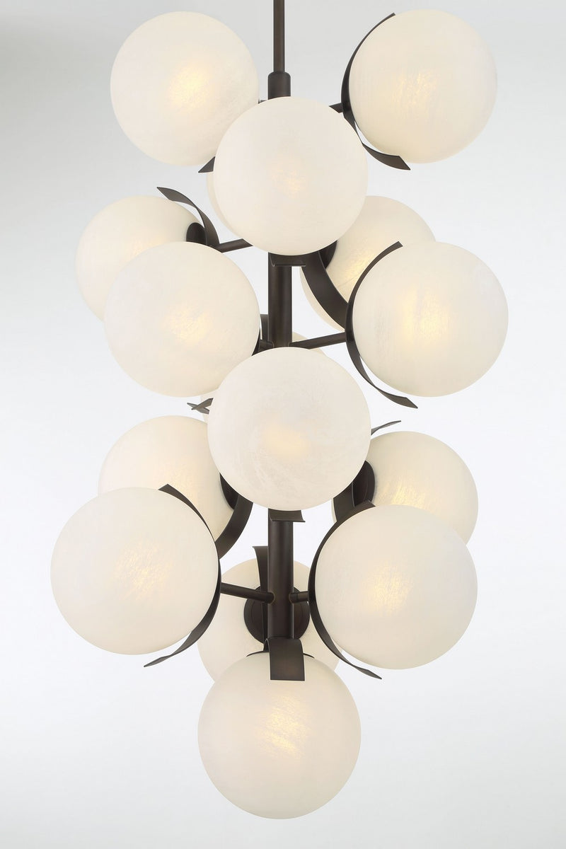 Metropolitan N2089-860 16 Light Pendant, Dark Bronze