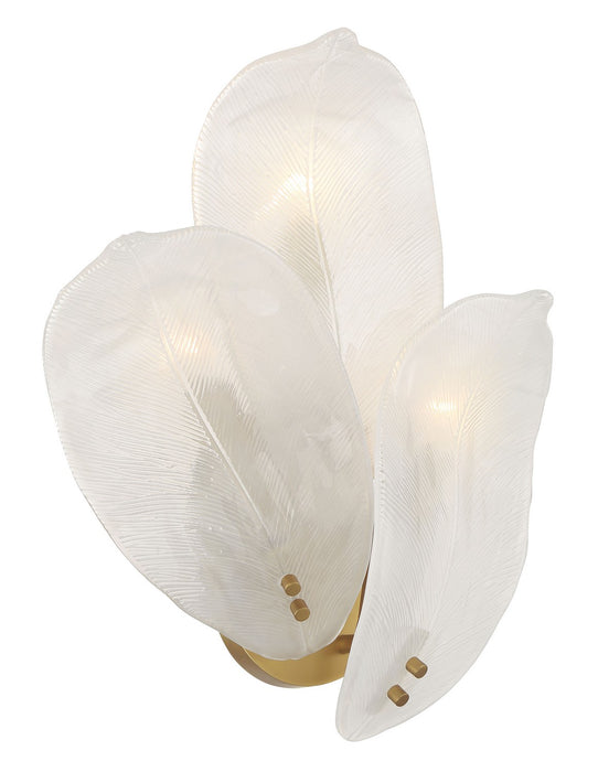 Metropolitan N2213-732 Three Light Wall Sconce, Legacy Brass