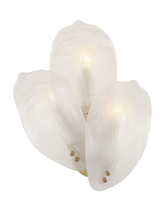 Metropolitan N2213-732 Three Light Wall Sconce, Legacy Brass