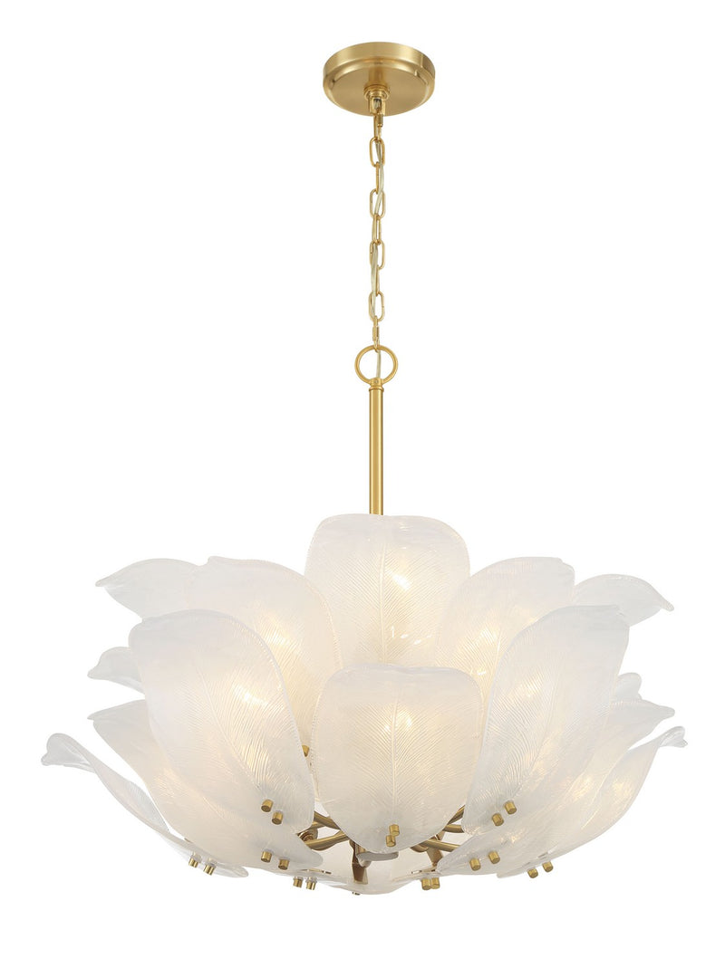 Metropolitan N2215-732 Ten Light Pendant, Legacy Brass