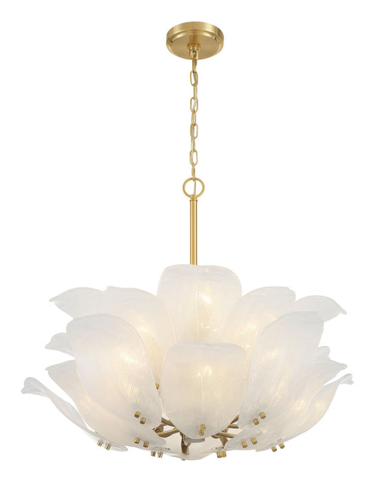 Metropolitan N2215-732 Ten Light Pendant, Legacy Brass