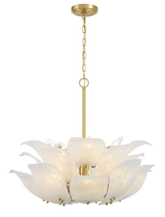 Metropolitan N2215-732 Ten Light Pendant, Legacy Brass