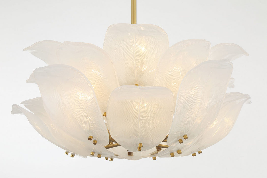 Metropolitan N2215-732 Ten Light Pendant, Legacy Brass