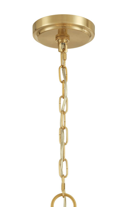 Metropolitan N2215-732 Ten Light Pendant, Legacy Brass