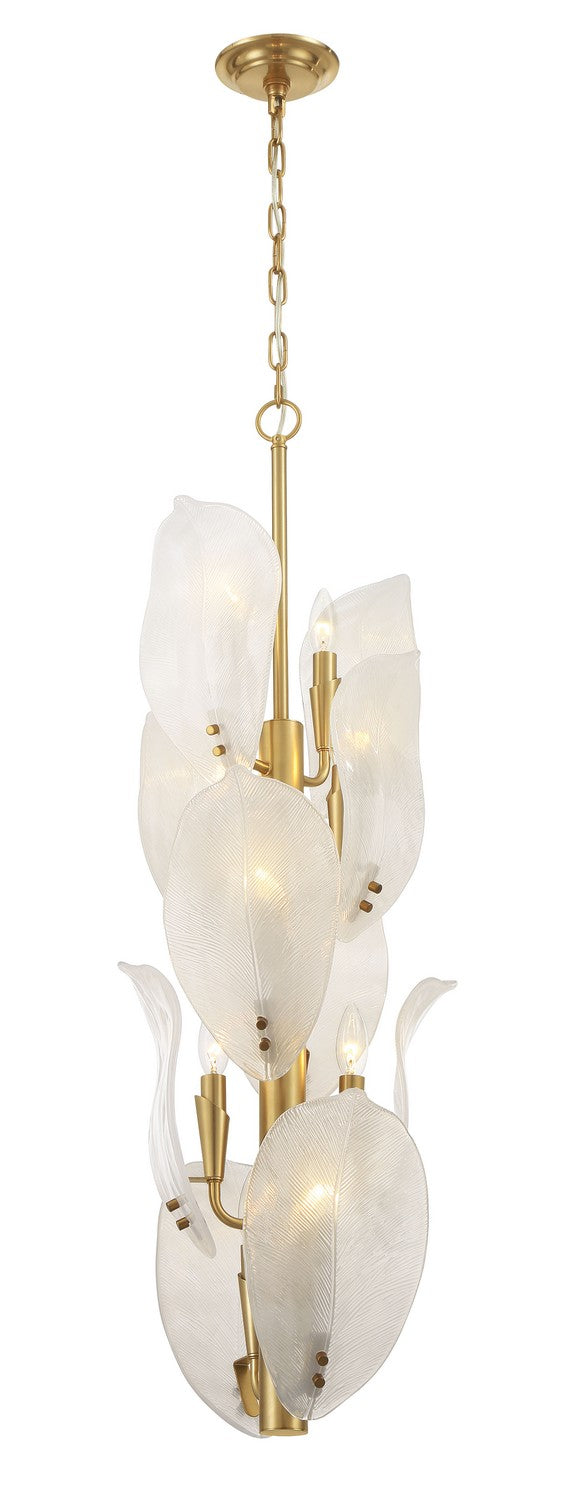Metropolitan N2216-732 Ten Light Pendant, Legacy Brass
