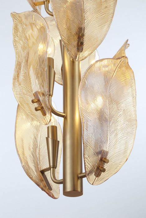 Metropolitan N2216-A-732 Ten Light Pendant, Legacy Brass