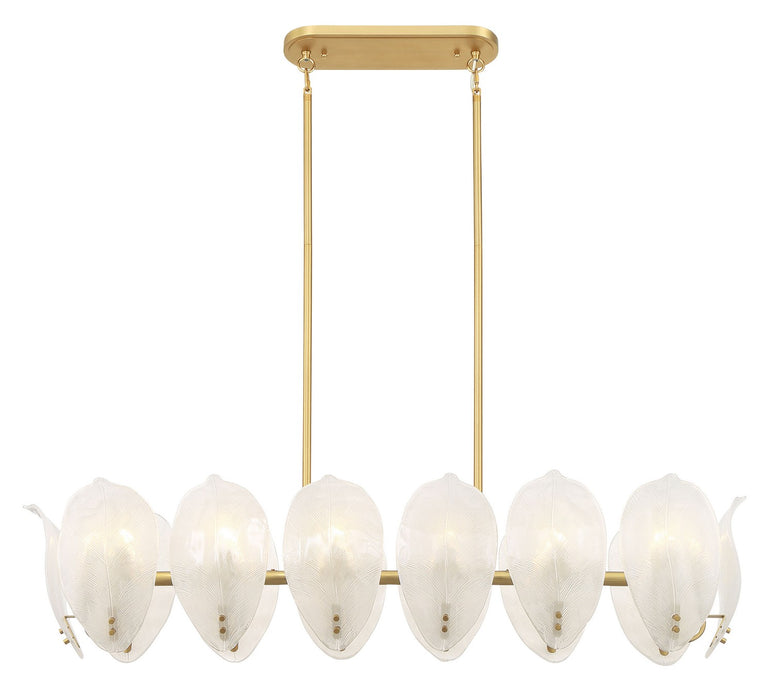 Metropolitan N2217-732 14 Light Island Pendant, Legacy Brass
